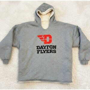Dayton Flyers Sherpa Snuggie Huggie Pullover Blanket